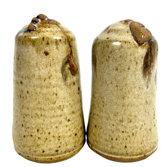 Durango Pottery Donna Rowe Signed Vintage 3D Pottery Salt and Pepper Shaker Set- - Picture 4 of 9